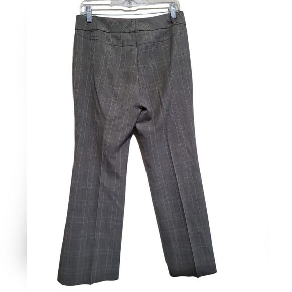 New York and Company Brown Plaid Women's Pants Sz 6 - Picture 5 of 6